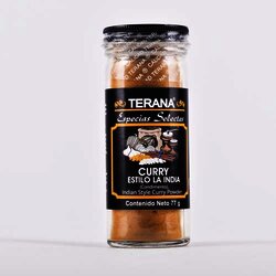 Curry Estilo La India 77 Gramos