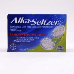 Alka-Seltzer Lima-Limon 12 Tableta