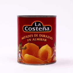 Fruta En Almibar Duraznos En Mitades 820 Gramos