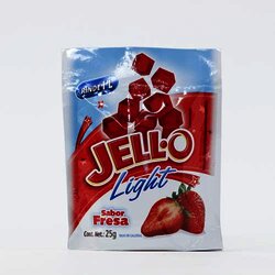 Gelatina Baja En Calorias Fresa 25 Gramos