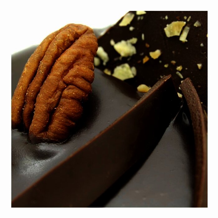 Mini pastel de chocolate por pza