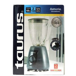 Licuadora De Plastico 3 Vel Vaso Vidrio 1 Pieza