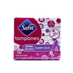 Tampones Super Plus Compacto 10 Pieza