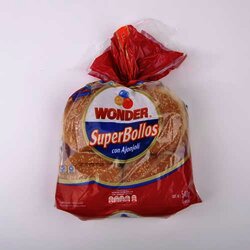 Pan Super Bollo C/8 Ajonjoli 570 Gramos