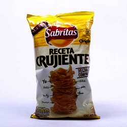 Receta Crujiente Papas Sal 170 Gramos