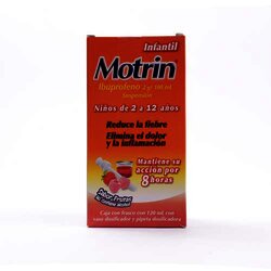 Motrin Inf Solucion Fresa-Framb 120 Milili