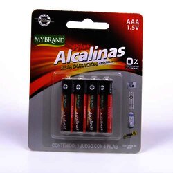 Pila Aaa Alcalina 4 Pieza