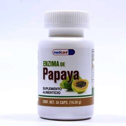 Enzima De Papaya 30 Tableta
