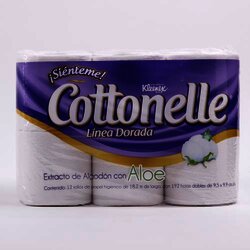 Papel Higienico 180hd Soft Care Algodon 12 Rollo