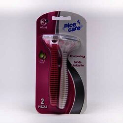 Rastrillo Desechable 3hojas P-96 Dama 2 Pieza