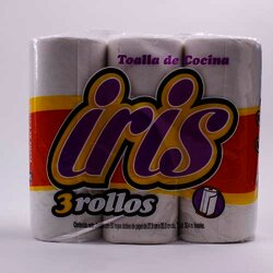 Toalla De Cocina 2+1 50 Hojas 3 Rollo