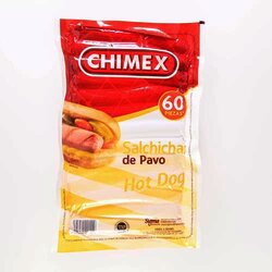 Salchichas Para Hot Dog De Pavo 1 Kilogram