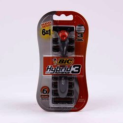 Maquina Afeitar Mas 6 Cartuchos Hybrid A 1 Paquete