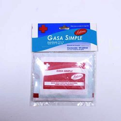 Gasa 7x5 Cm 10 Sobres
