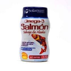 Salmon Salvaje De Alaska 60 Capsula