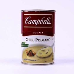 Crema De Chile Poblano 420 Gramos