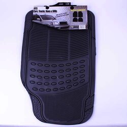 Set De Tepetes De Plastico Gris 4 Pieza