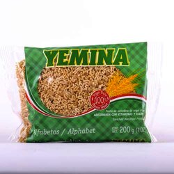 Pasta Para Sopa Alfabeto 200 Gramos