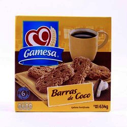 Galleta Barra De Coco 634 Gramos