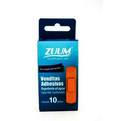 Venditas Adhesivas Repelente Al Agua 10 Pieza