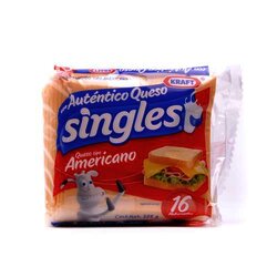 Queso Americano Singles 288 Gramos