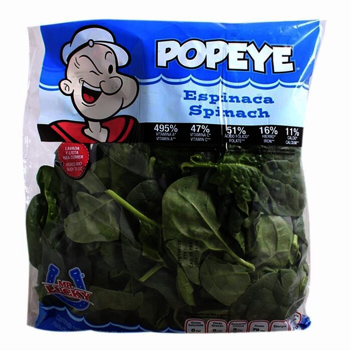 Espinacas Mr Lucky Popeye 284 g