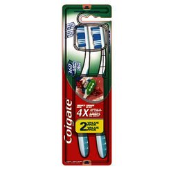 Cepillo Dental 2x1 Mediano °360 Aliento 2 Pieza