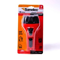 Linterna 7 Leds Portatil Recargable 1 Pieza
