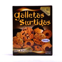 Galleta Sin Azucar Surtidas 250 Gramos