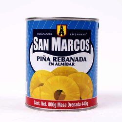 Fruta En Almibar Piña En Rebanadas 800 Gramos