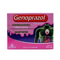Genoprazol Exceso 14 Capsula