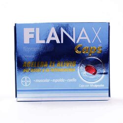 Flanax 10 Capsulas 200 Miligr