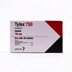 Tylex 20 Tabletas 750 Miligr