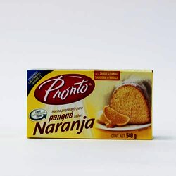 Harina Para Panque Naranja 540 Gramos