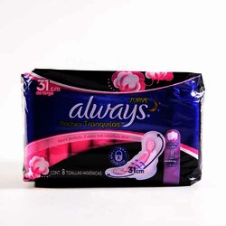 Toalla Nocturna Suave 8 Pieza