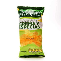 Papas Crema Y Especias 100 Gramos