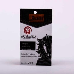 Colorante Para Ropa Negro Mezclilla 16 Gramos