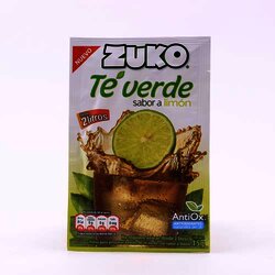 Bebida Te Helado En Polvo Verde Limon 15 Gramos