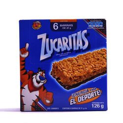Barra De Cereal Zucaritas 6 Pieza