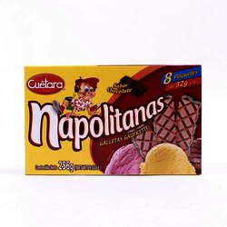 Galleta Napolitana Chocolate 256 Gramos