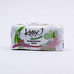 Pantiprotector Manzanilla 22 Pieza