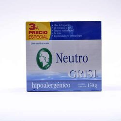 Jabon 3 Pack Neutro 150 Gramos