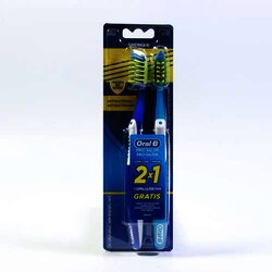 Cepillo Dental Antibacterial 2x1 Suave 2 Pieza