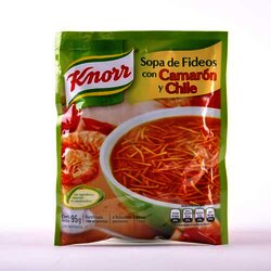 Sopa Fideo Camaron Y Chile 95 Gramos