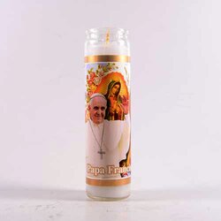 Veladora Papa Francisco 1 Pieza