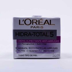 Crema Facial Humetante Antiarrugas Hidra 50 Gramos