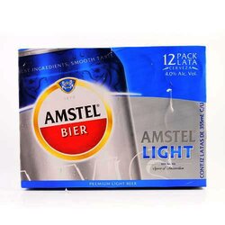 Cerveza 12 Pack Lata Light 355 Milili