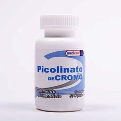 Picolinato De Cromo 60 Capsula