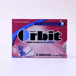 Goma De Mascar 8 Pieza