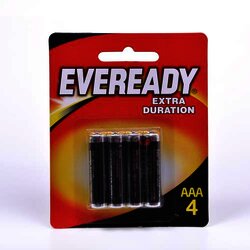 Pila Aaa Carbon 4 Pieza